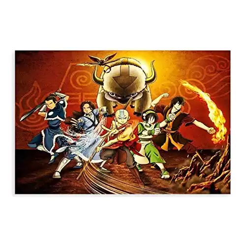 Avatar Wallpaper The Last Airbender Canvas Poster