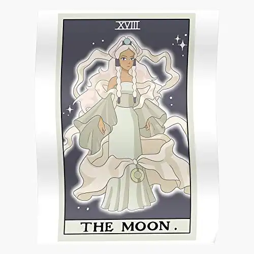 Sokka Last Moon Yue The Tarot Princess Spirit Poster